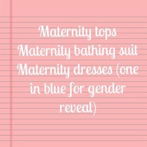 ISO maternity everything in a small or size 2/4
